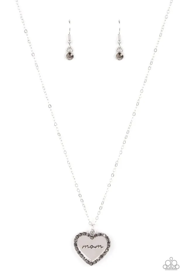 Necklaces Paparazzi Jewelry Paparazzi Necklace The Real Boss Silver Necklaces Paparazzi Jewelry Paparazzi Necklace The Real Boss Silver
