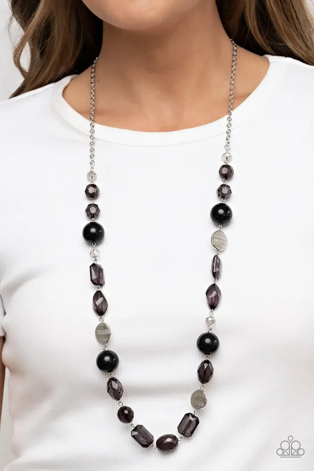 Necklaces Paparazzi Jewelry Paparazzi Necklace Timelessly Tailored Black