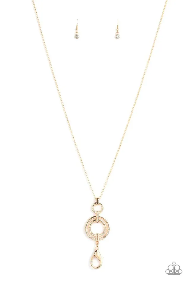 Necklaces Paparazzi Necklace Bubbly Bauble Gold Paparazzi Jewelry