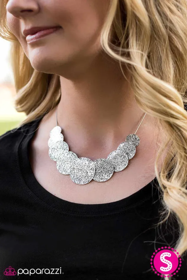 Necklaces Paparazzi Necklace Cave Rules Silver Paparazzi Jewelry