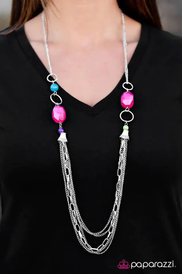 Necklaces Paparazzi Necklace Have An ICE Day Multi Paparazzi Jewelry