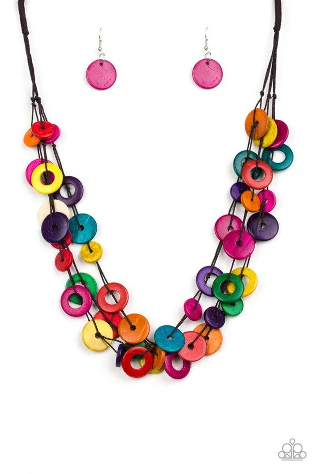 Necklaces Paparazzi Necklace Wonderfully Walla Walla Multi Paparazzi Jewelry
