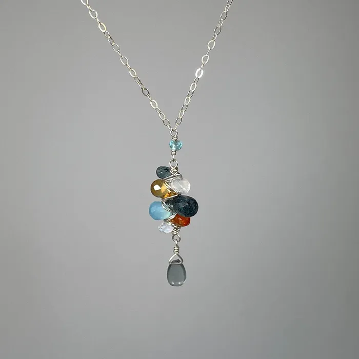 Necklaces Vannucci Koi Woven Pendant Necklace