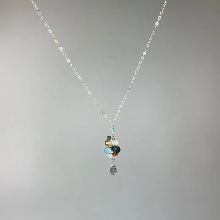 Necklaces Vannucci Koi Woven Pendant Necklace
