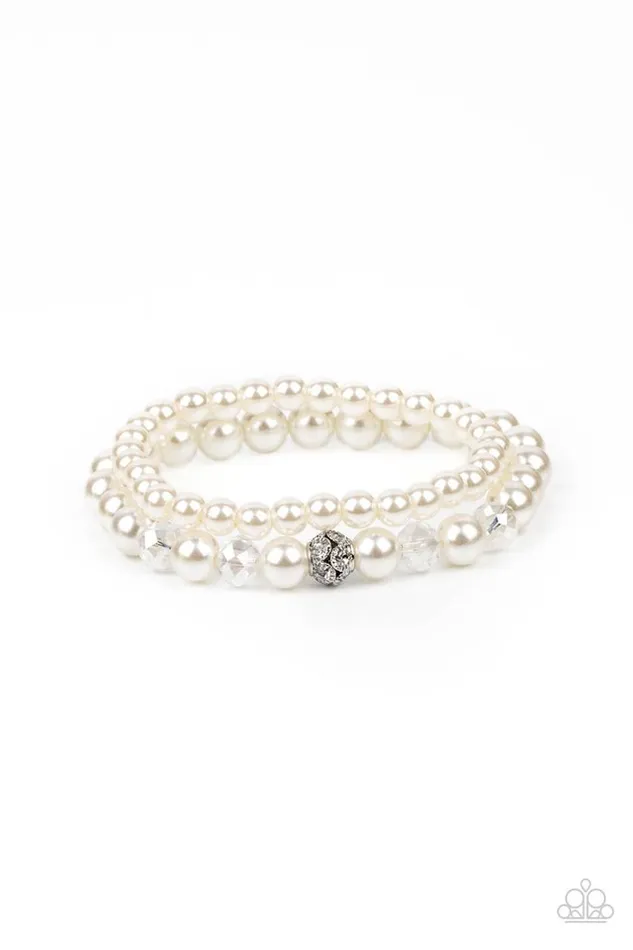 Paparazzi Bracelet Cotton Candy Dreams White Paparazzi Jewelry Bracelets Paparazzi Bracelet Cotton Candy Dreams White Paparazzi Jewelry Bracelets
