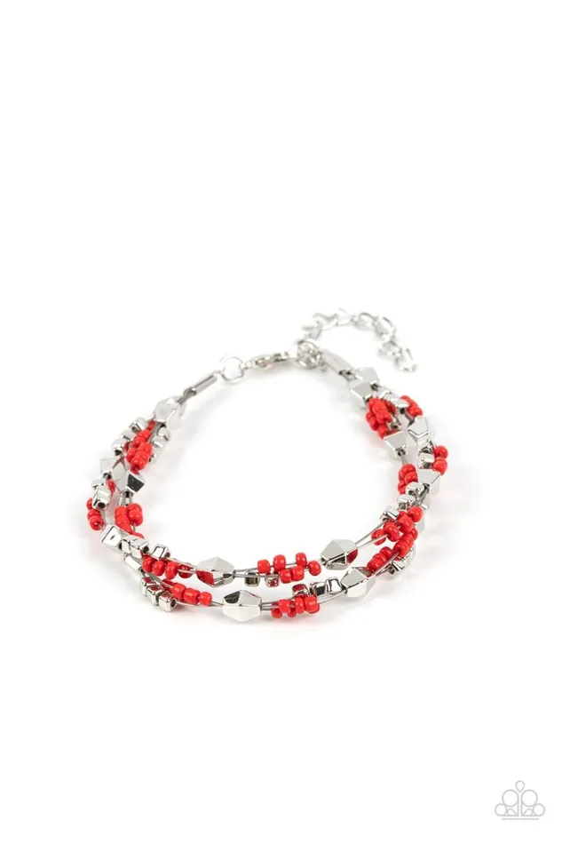 Paparazzi Bracelet Elite Explorer Red Paparazzi Jewelry Bracelets Paparazzi Bracelet Elite Explorer Red Paparazzi Jewelry Bracelets