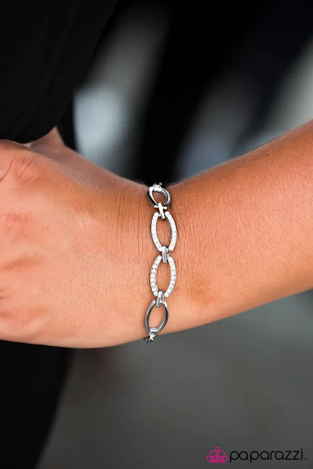 Paparazzi Bracelet Finer Things In Life White Paparazzi Jewelry Bracelets