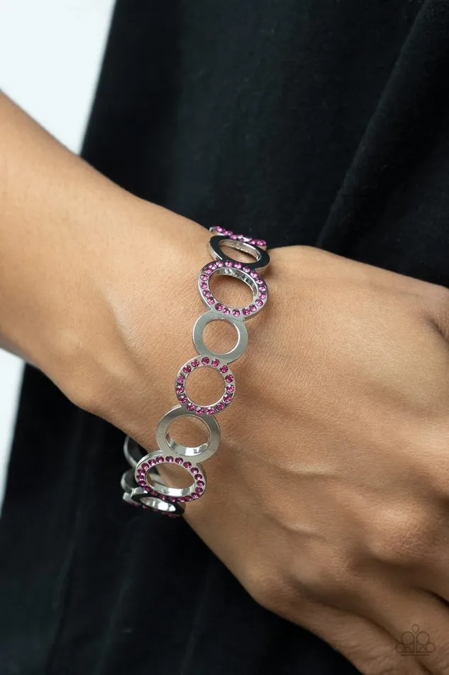 Paparazzi Bracelet Future Past and POLISHED Pink Paparazzi Jewelry Bracelets