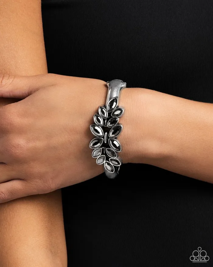 Paparazzi Bracelet Glamorously Garnished Silver Paparazzi Jewelry Bracelets