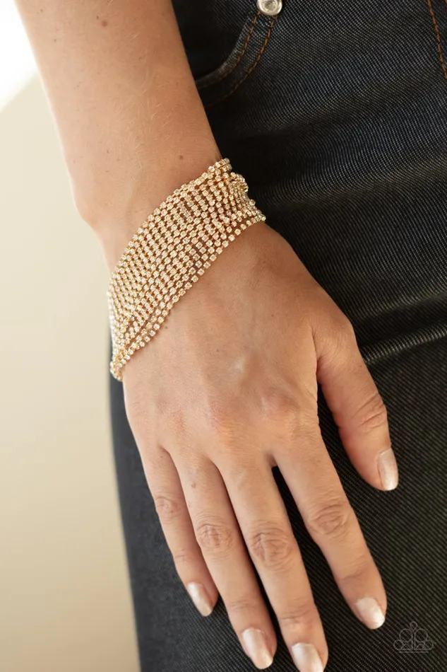 Paparazzi Bracelet I Woke Up Like This Gold Paparazzi Jewelry Bracelets