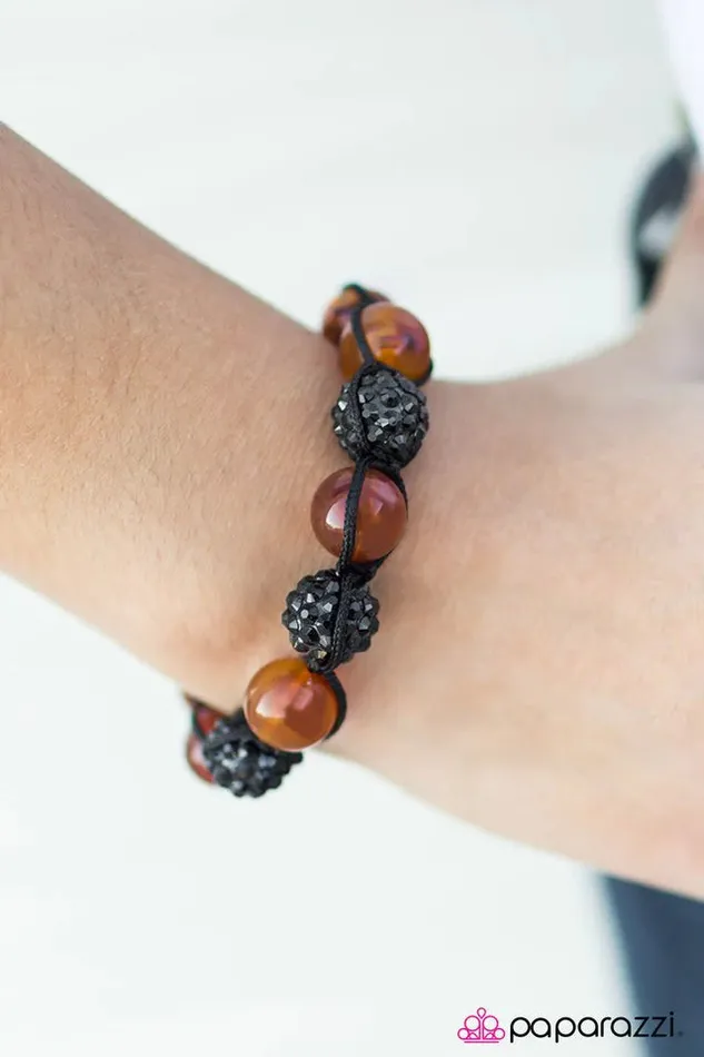 Paparazzi Bracelet Lookin Sharp Orange Paparazzi Jewelry Bracelets