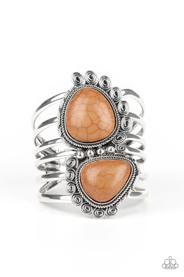 Paparazzi Bracelet Nature Bound Brown Paparazzi Jewelry Bracelets