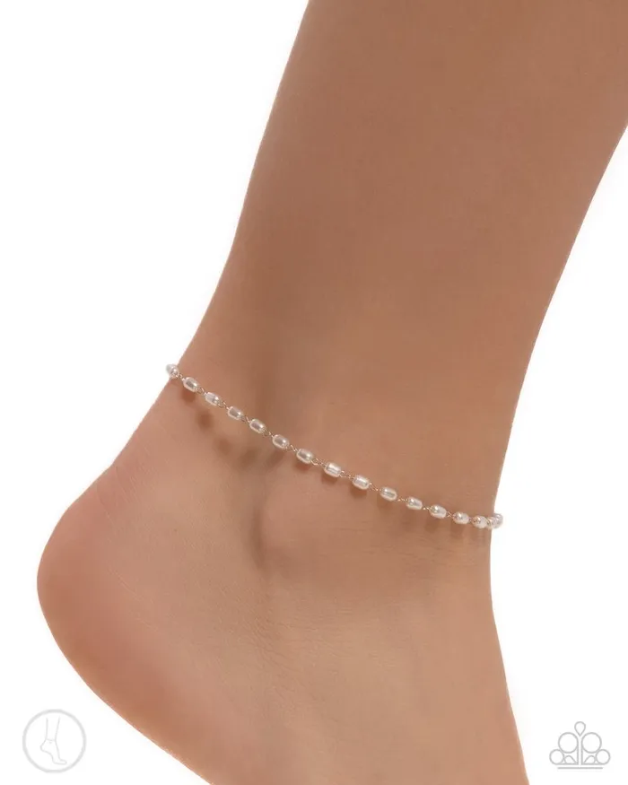 Paparazzi Bracelet Pearl Purpose White Paparazzi Jewelry Bracelets
