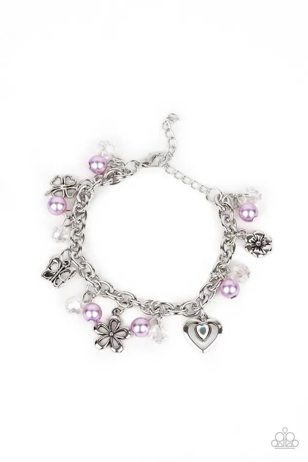 Paparazzi Bracelet Retreat into Romance Purple Paparazzi Jewelry Bracelets Paparazzi Bracelet Retreat into Romance Purple Paparazzi Jewelry Bracelets