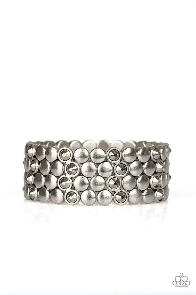 Paparazzi Bracelet Scattered Starlight Silver Paparazzi Jewelry Bracelets