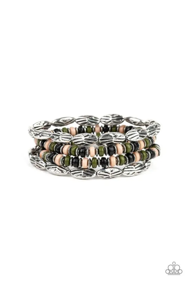 Paparazzi Bracelet Wild Wonder Multi Paparazzi Jewelry Bracelets