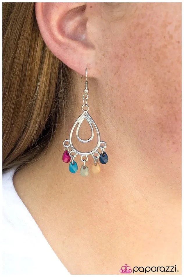 Paparazzi Earring Bahama Mama Multi Paparazzi Jewelry Earrings