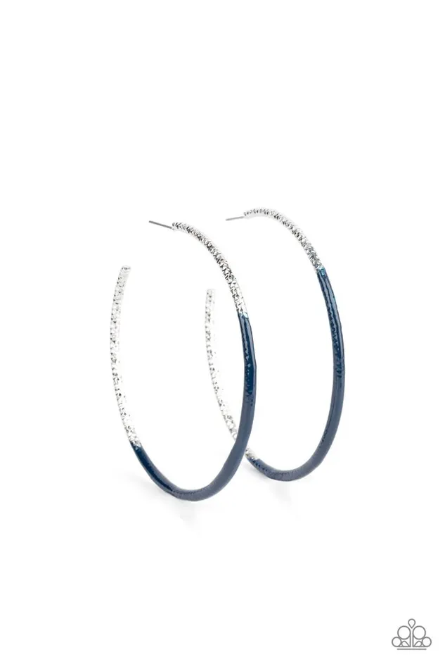 Paparazzi Earring DIP DIP Hooray Blue Paparazzi Jewelry Earrings Paparazzi Earring DIP DIP Hooray Blue Paparazzi Jewelry Earrings