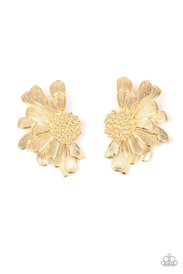 Paparazzi Earring Farmstead Meadow Gold Paparazzi Jewelry Earrings Paparazzi Earring Farmstead Meadow Gold Paparazzi Jewelry Earrings