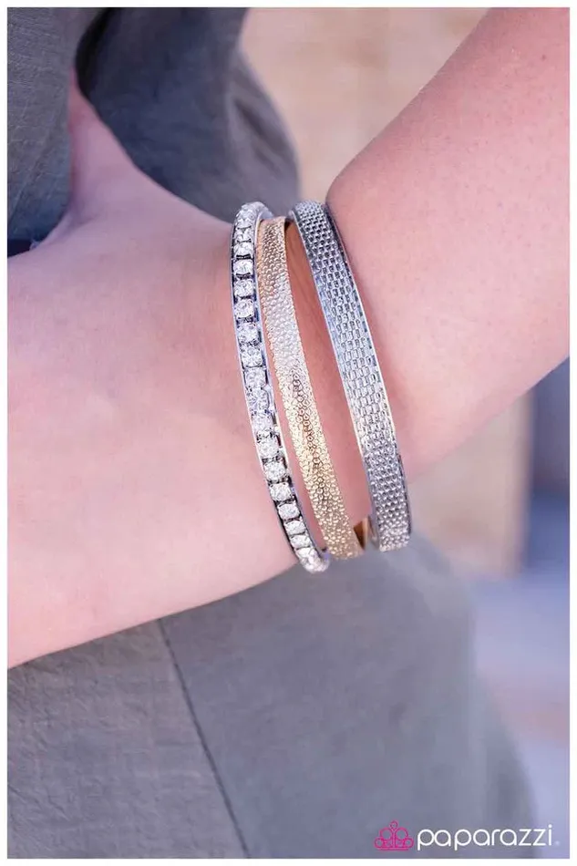 Paparazzi Jewelry Bracelets Paparazzi Bracelet Eye On the Prize Silver