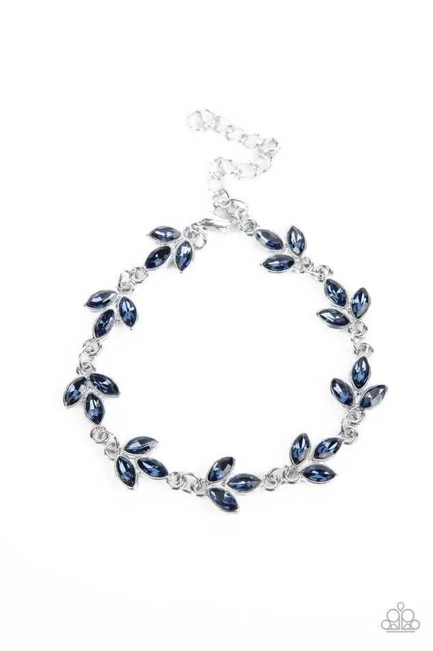 Paparazzi Jewelry Bracelets Paparazzi Bracelet Gala Garland Blue Paparazzi Jewelry Bracelets Paparazzi Bracelet Gala Garland Blue
