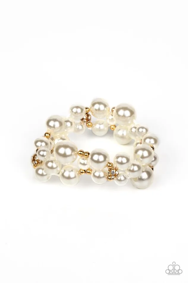 Paparazzi Jewelry Bracelets Paparazzi Bracelet Her Serene Highness Gold Paparazzi Jewelry Bracelets Paparazzi Bracelet Her Serene Highness Gold