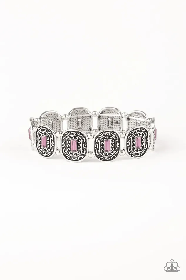 Paparazzi Jewelry Bracelets Paparazzi Bracelet Hidden Fortune Purple