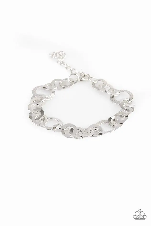 Paparazzi Jewelry Bracelets Paparazzi Bracelet Modern Movement Silver