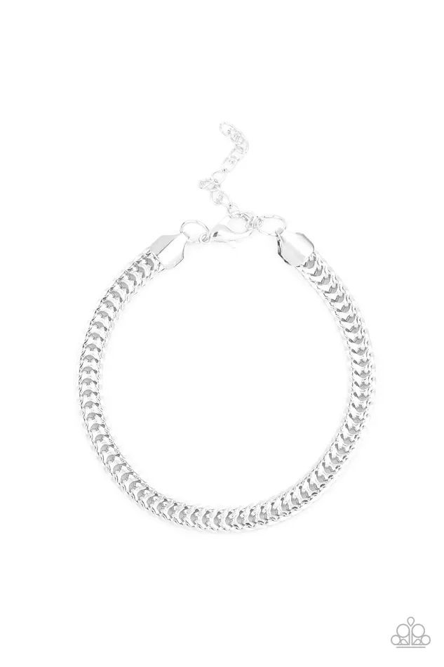 Paparazzi Jewelry Bracelets Paparazzi Bracelet OneTwo Knockout Silver