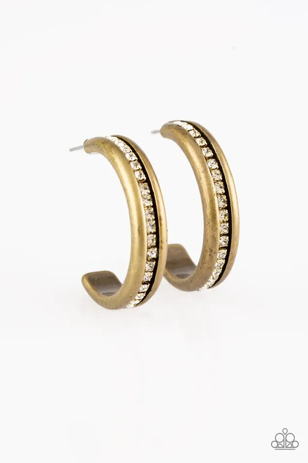 Paparazzi Jewelry Earrings Paparazzi Earring 5th Avenue Fashionista Brass Paparazzi Jewelry Earrings Paparazzi Earring 5th Avenue Fashionista Brass