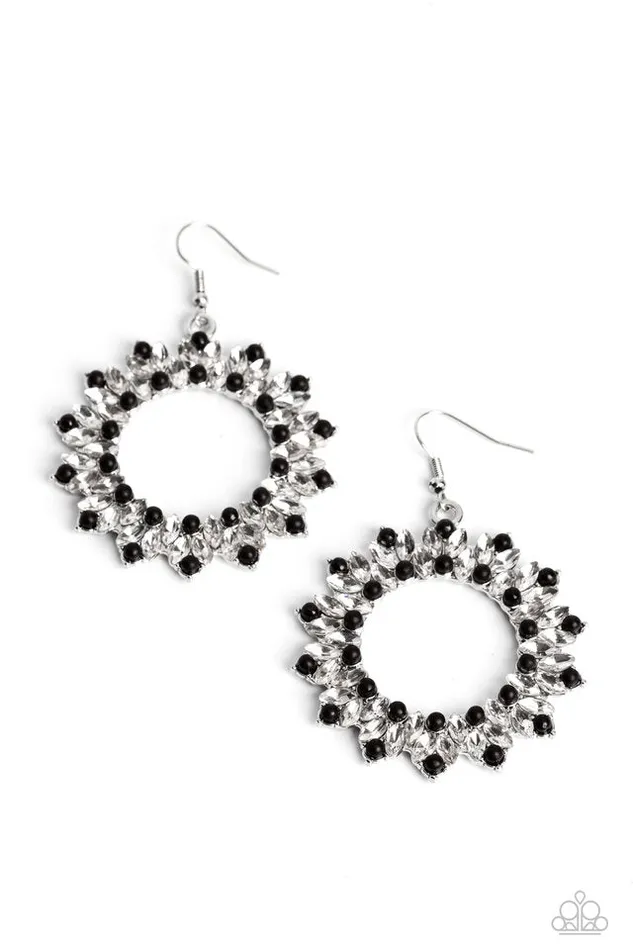 Paparazzi Jewelry Earrings Paparazzi Earring Combustible Couture Black Paparazzi Jewelry Earrings Paparazzi Earring Combustible Couture Black