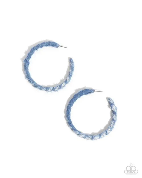 Paparazzi Jewelry Earrings Paparazzi Earring Denim Debut Paparazzi Jewelry Earrings Paparazzi Earring Denim Debut