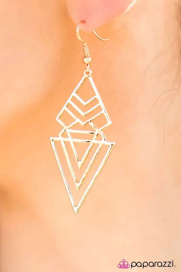 Paparazzi Jewelry Earrings Paparazzi Earring Dont Feed The Animals Gold