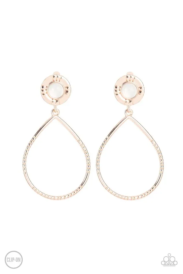 Paparazzi Jewelry Earrings Paparazzi Earring Fairytale Finish Rose Gold Paparazzi Jewelry Earrings Paparazzi Earring Fairytale Finish Rose Gold