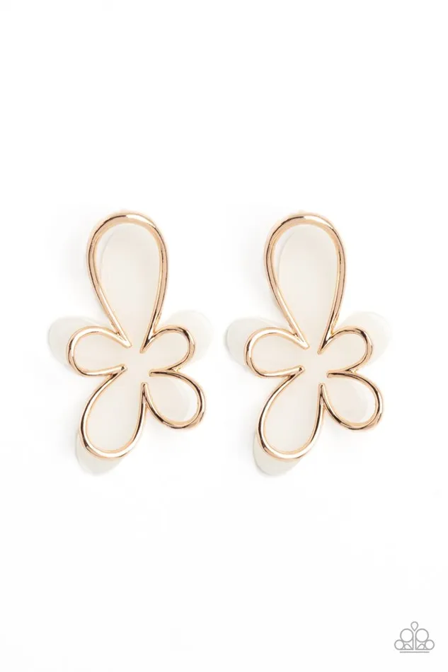 Paparazzi Jewelry Earrings Paparazzi Earring Glimmering Gardens Gold Paparazzi Jewelry Earrings Paparazzi Earring Glimmering Gardens Gold