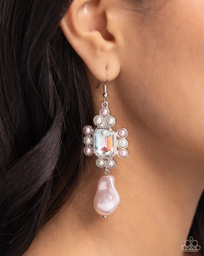 Paparazzi Jewelry Earrings Paparazzi Earring Raving Review Pink