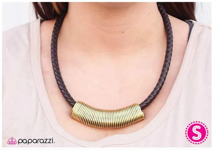 Paparazzi Jewelry Necklaces Paparazzi Necklace Adventure Awaits Brass