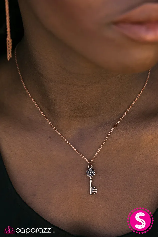 Paparazzi Jewelry Necklaces Paparazzi Necklace Best Kept Secret Copper