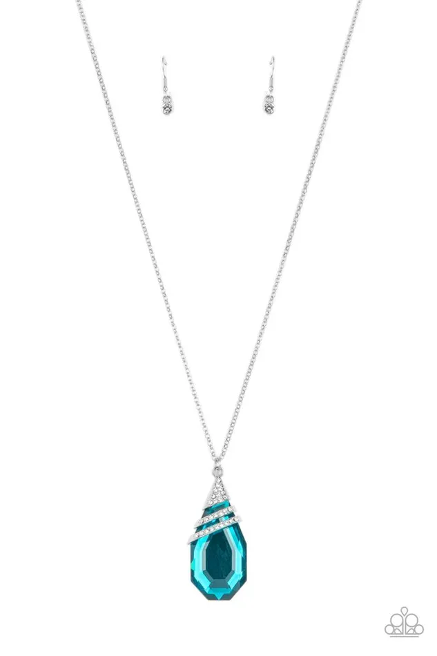 Paparazzi Jewelry Necklaces Paparazzi Necklace Demandingly Diva Blue Paparazzi Jewelry Necklaces Paparazzi Necklace Demandingly Diva Blue