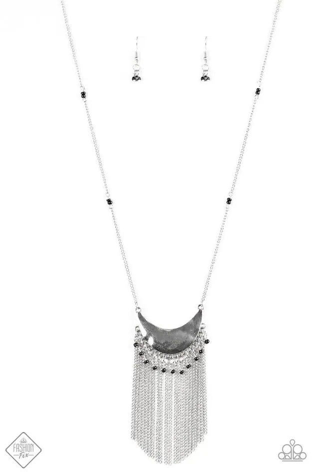 Paparazzi Jewelry Necklaces Paparazzi Necklace Desert Trance Black