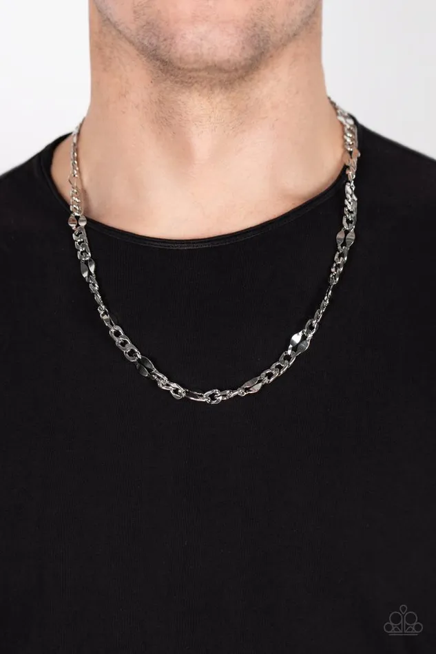 Paparazzi Jewelry Necklaces Paparazzi Necklace GOAT Silver