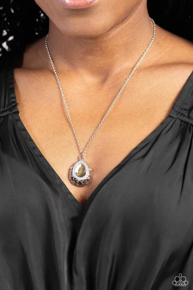Paparazzi Jewelry Necklaces Paparazzi Necklace Gracefully Glamorous Brown