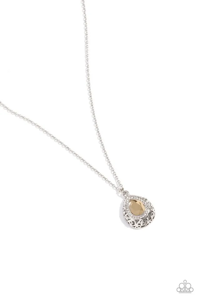 Paparazzi Jewelry Necklaces Paparazzi Necklace Gracefully Glamorous Brown Paparazzi Jewelry Necklaces Paparazzi Necklace Gracefully Glamorous Brown