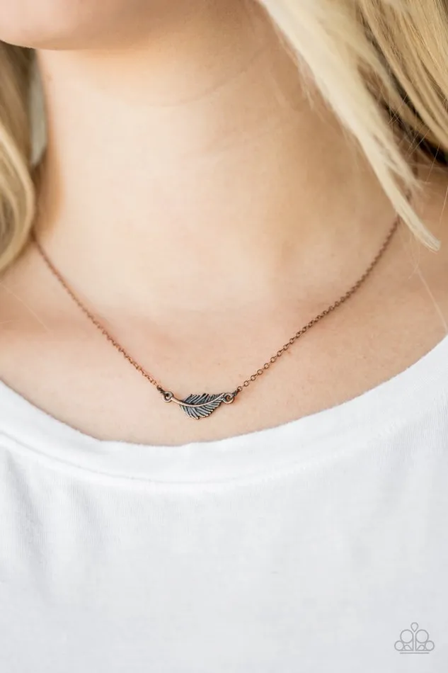 Paparazzi Jewelry Necklaces Paparazzi Necklace InFlight Fashion Copper