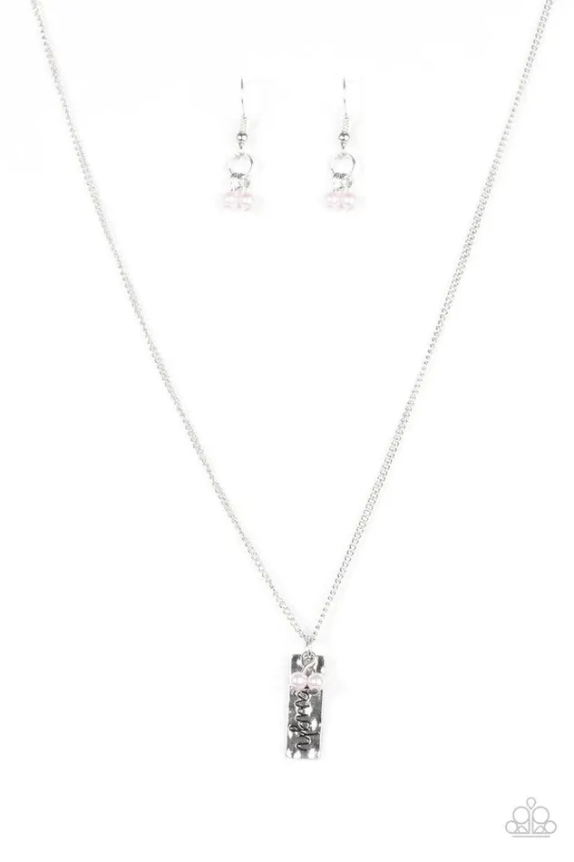 Paparazzi Jewelry Necklaces Paparazzi Necklace Laugh Often Pink