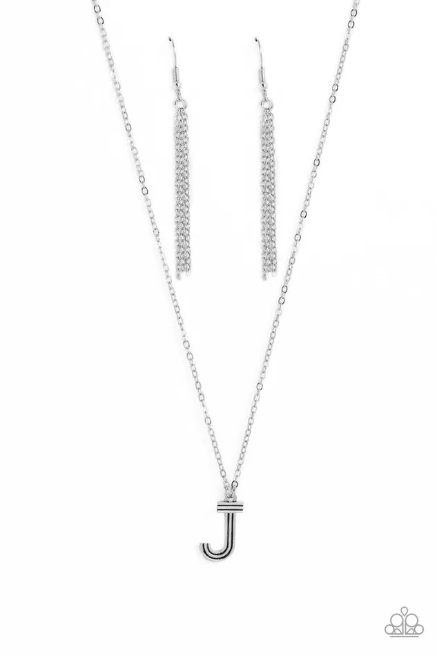 Paparazzi Jewelry Necklaces Paparazzi Necklace Leave Your Initials Silver J Paparazzi Jewelry Necklaces Paparazzi Necklace Leave Your Initials Silver J