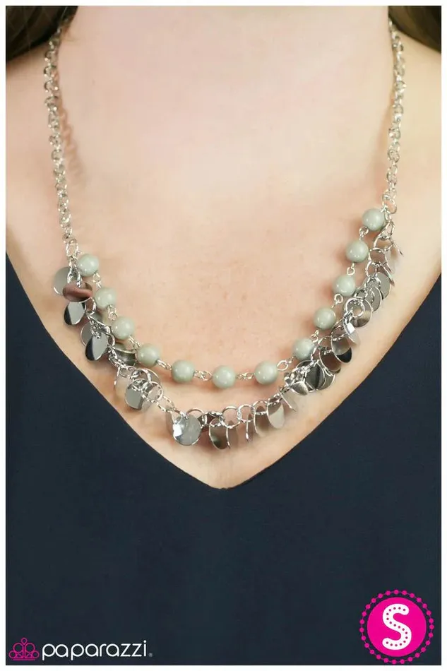 Paparazzi Jewelry Necklaces Paparazzi Necklace Let Me Introduce Myself Green