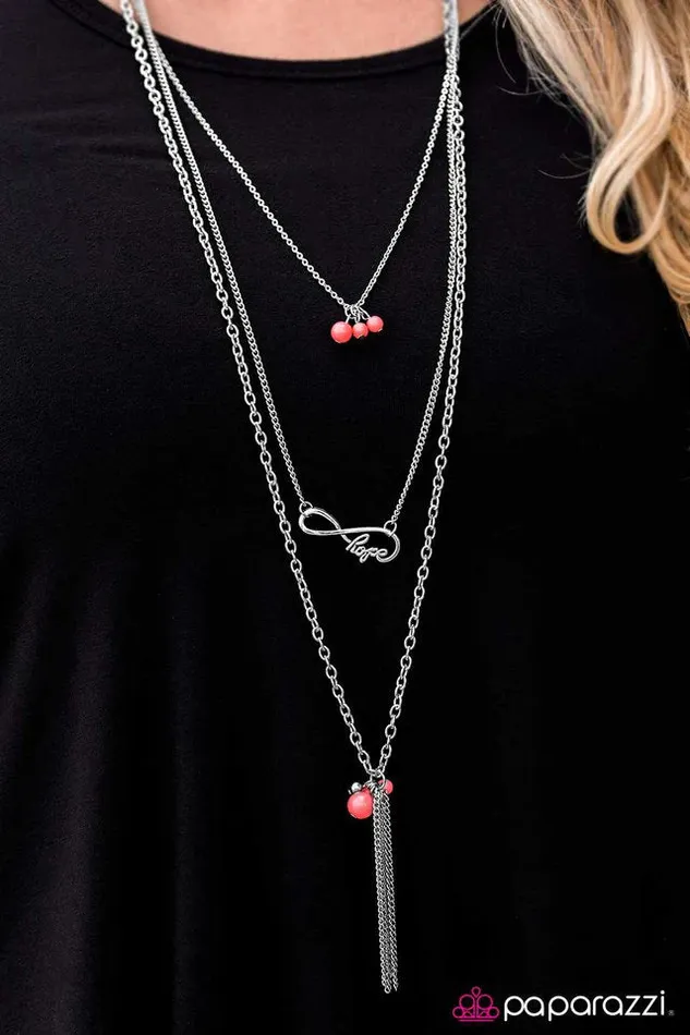 Paparazzi Jewelry Necklaces Paparazzi Necklace Never Lose Hope Orange