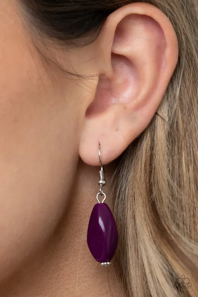 Paparazzi Jewelry Necklaces Paparazzi Necklace Palm Beach Beauty Purple