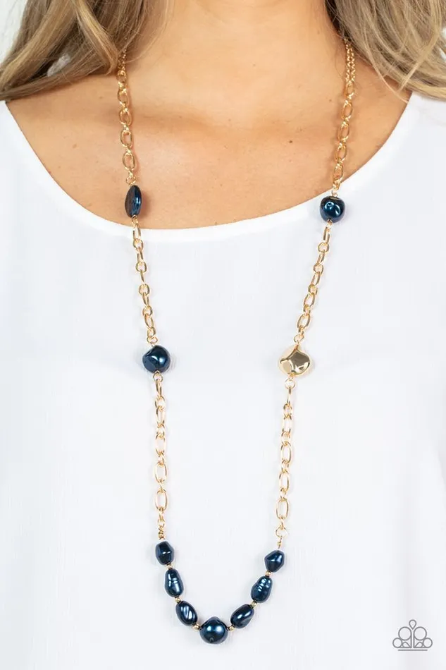 Paparazzi Jewelry Necklaces Paparazzi Necklace Pardon My FABULOUS Blue